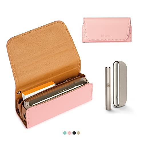 UPSHELL - Cover Compatibile Con IQOS ILUMA - Custodia in Eco Pelle di Alta  Qualità - Borsello/Astuccio Sigaretta Elettronica con Organizer per  Accessori e Ricariche (Rosa)