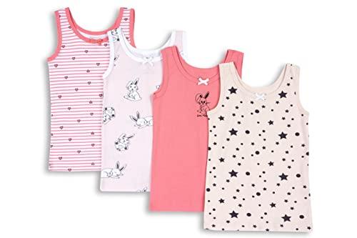 Chicco Canottiere Bambino/Bambina - Set da 4 in Cotone 100% Chicco Canottiere Bambino/Bambina - Set da 4 in Cotone 100%